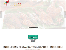 Tablet Screenshot of indochili.com